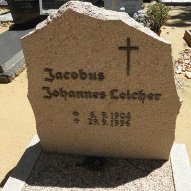 LEICHER Jacobus Johannes 1904-1996