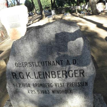 LEINBERGER R.G.K. 1904-1983