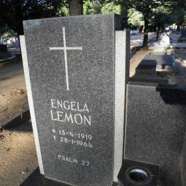 LEMON Engela 1919-1964