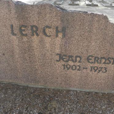 LERCH Jean Ernst 1902-1973