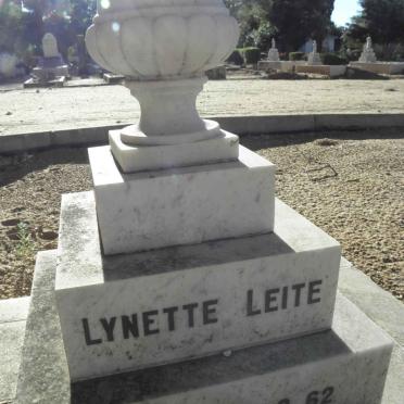 LEITE Lynette 1962-1962
