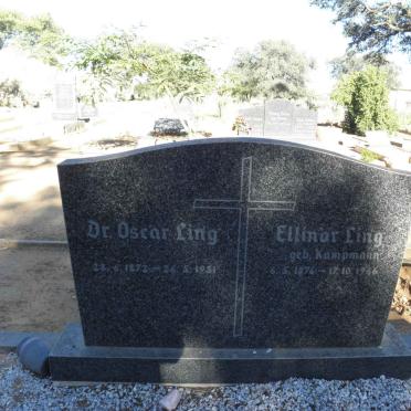 LING Oscar 1872-1951 &amp; Ellinor KAMPMANN 1876-1966