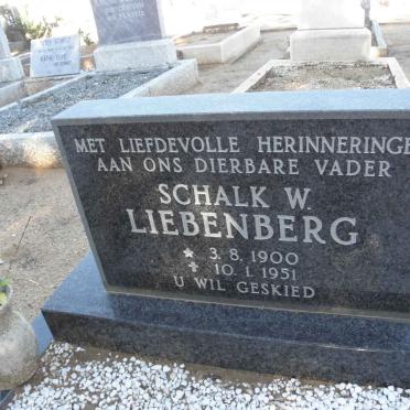LIEBENBERG Schalk W. 1900-1951