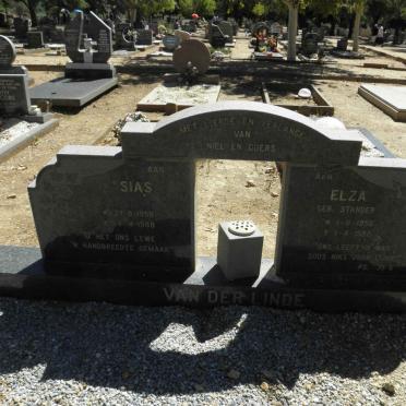 LINDE Sias, van der 1950-1988 &amp; Elza STANDER 1956-1988