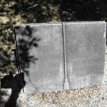 LOUW Johannes Hendrik 1930-1968