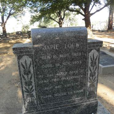LOUW Japie 1929-1957