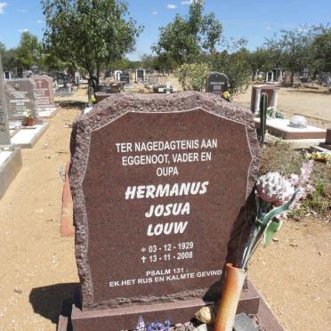 LOUW Hermanus Josua 1929-2008