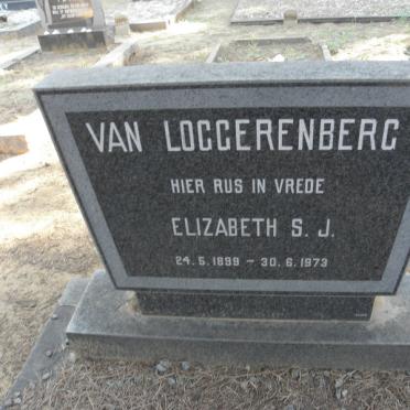 LOGGERENBERG Elizabeth S.J., van 1899-1973