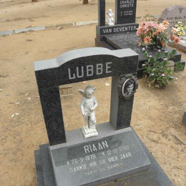 LUBBE Riaan 1978-1982