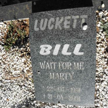 LUCKETT Bill 1941-2001