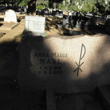MAUL Anna Maria 1916-1970