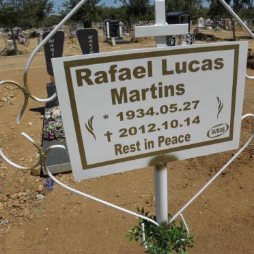 MARTINS Rafael Lucas 1934-2012