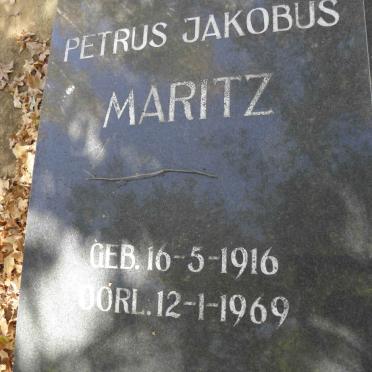 MARITZ Petrus Jakobus 1916-1969