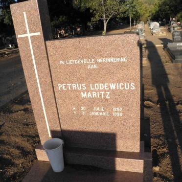 MARITZ Petrus Lodewicus 1952-1996