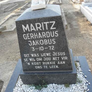 MARITZ Gerhardus Jakobus -1972