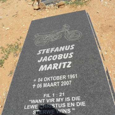 MARITZ Stefanus Jacobus 1961-2007
