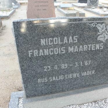 MAARTENS Nicolaas Francois 1889-1967