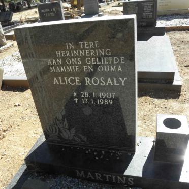 MARTINS Alice Rosaly 1907-1989