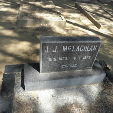 McLACHLAN J.J. 1883-1972