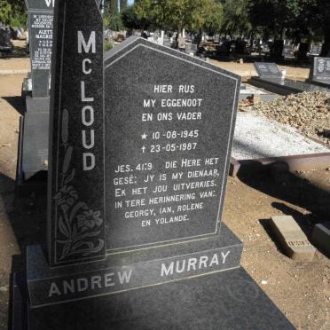 McLOUD Andrew Murray 1945-1987