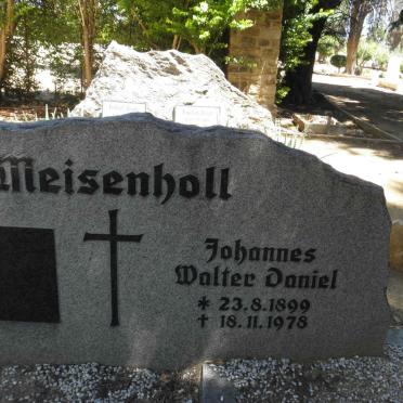 MEISENHOLL Johannes Walter Daniel 1899-1978