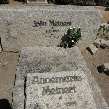MEINERT John 1886-1946 &amp; Annemarie 1909-1961