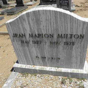 MILTON Jean Marion 1927-1975