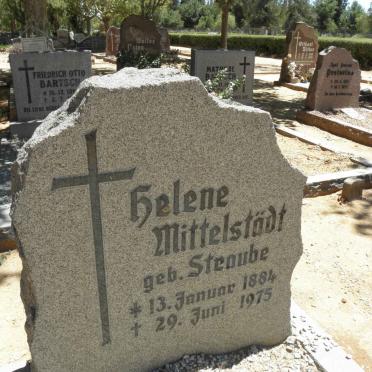 MITTELSTÄDT Helene nee STRAUBE 1884-1975