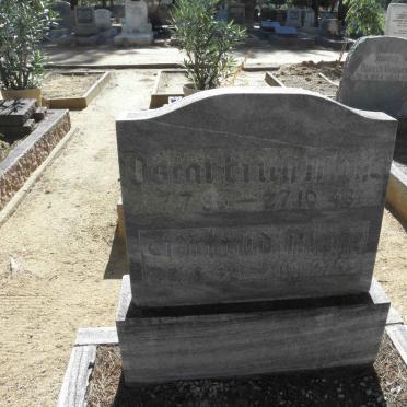 MONE Oscar Erich 1886-1948 &amp; Gertrud 1892-1963