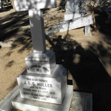 MULLER J.C.C. -1933