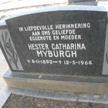 MYBURGH Hester Catharina 1890-1964