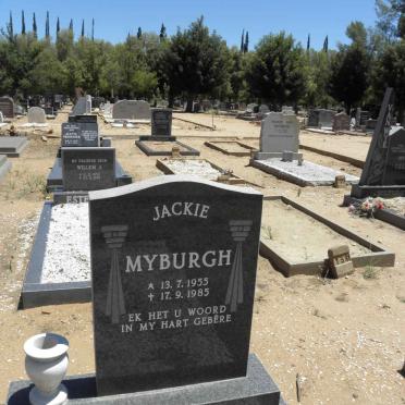 MYBURGH Jackie 1955-1985