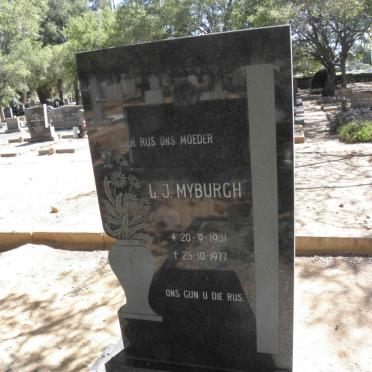 MYBURGH L.J. 1931-1977