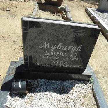 MYBURGH Albertus J.J. 1892-1978