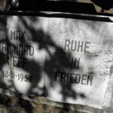 NEEF Max Richard 1881-1957