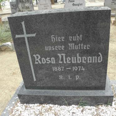 NEUBRAND Rosa 1887-1974