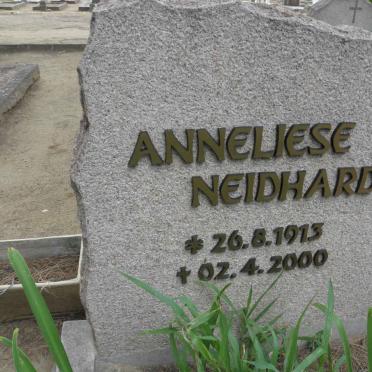 NEIDHARDT Anneliese 1913-2000