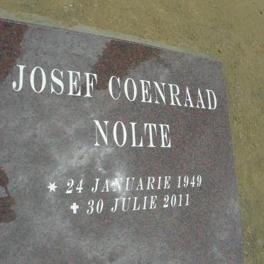 NOLTE Josef Coenraad 1949-2011