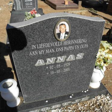NORTJE Annas 1929-2001