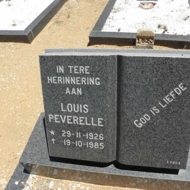 PEVERELLE Louis 1926-1985