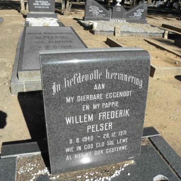 PELSER Willem Frederik 1940-1971