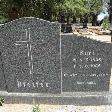 PFEIFER Kurt 1905-1965