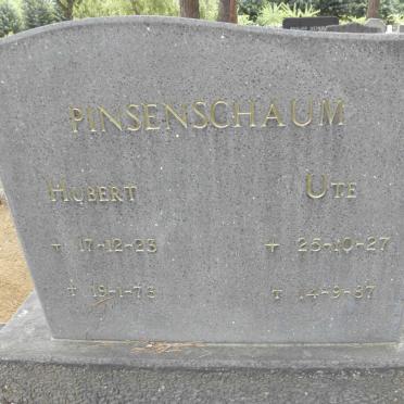 PINSENSCHAUM Hubert 1923-1973 &amp; Ute 1927-1987