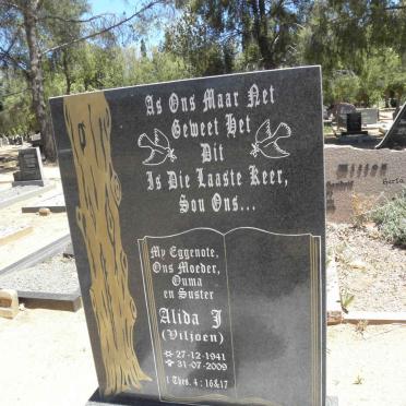 PIEK Alida J. nee VILJOEN 1941-2009