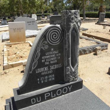 PLOOY Lourens Jacobus, du 1924-1974