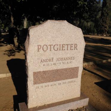 POTGIETER Andre Johannes 1942-1997
