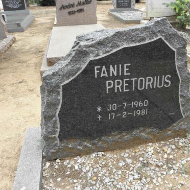 PRETORIUS Fanie 1960-1981