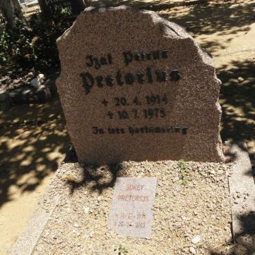 PRETORIUS Izak Petrus 1914-1975 &amp; Sukey 1914-2003