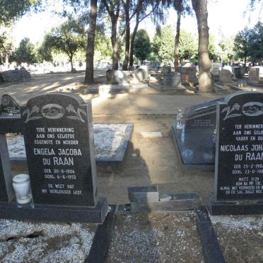 RAAN Nicolaas Johannes, du 1904-1980 &amp; Engela Jacoba 1906-1973