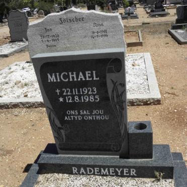RADEMEYER Michael 1923-1985